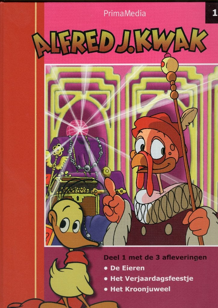 Alfred Jodocus Kwak - Herman van Veen BOEK 9789077217122, Eén stripboek, Ophalen of Verzenden, Zo goed als nieuw, Herman van Veen