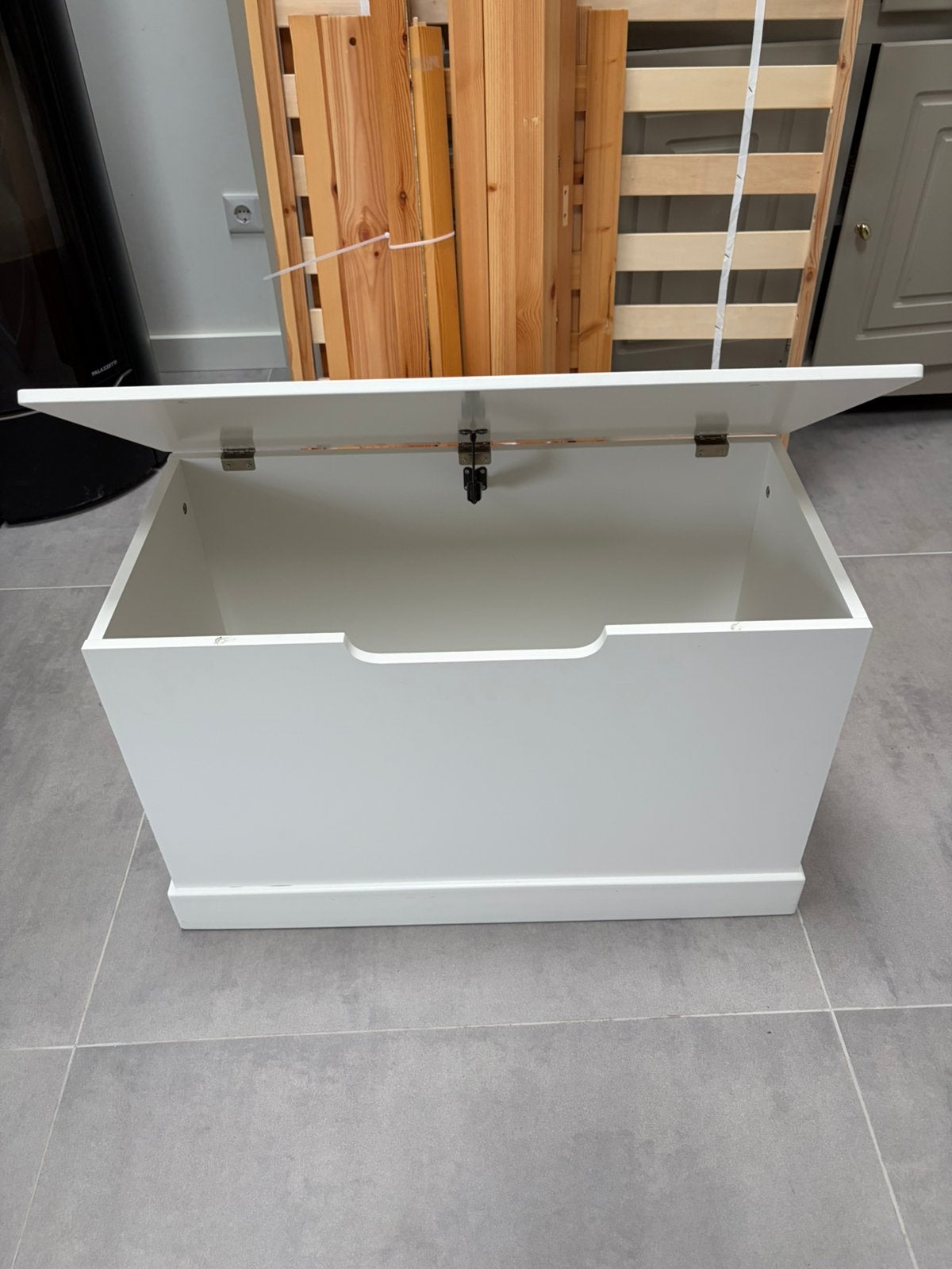 Opbergkist wit, Ophalen, Zo goed als nieuw, 50 tot 100 cm, Minder dan 50 cm