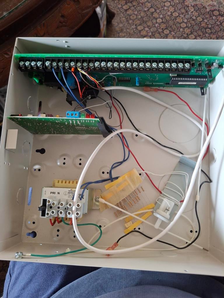 NetworX NX-6 Alarmsysteem Centrale met Bedieningspaneel, Doe-het-zelf en Verbouw, Alarmsystemen, Ophalen of Verzenden, Gebruikt