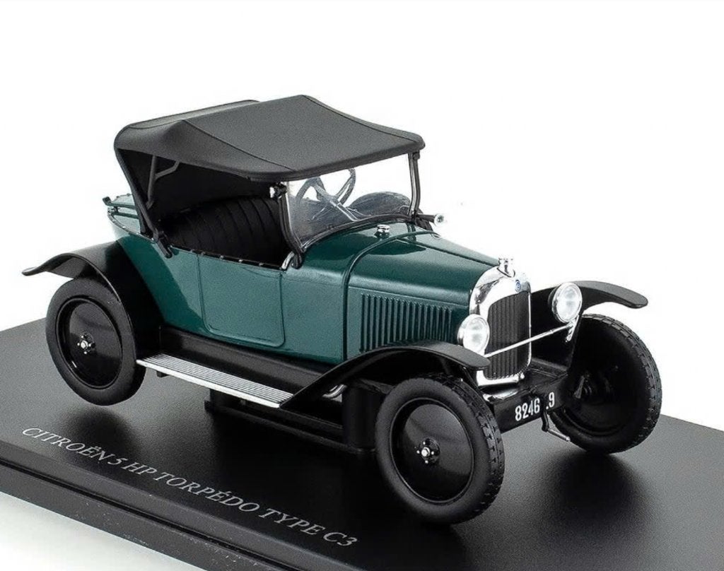 Citroen 5HP Torpedo C3 schaal 1:24 Collection Citroen # 38, Verzenden, Nieuw, Auto, Overige merken