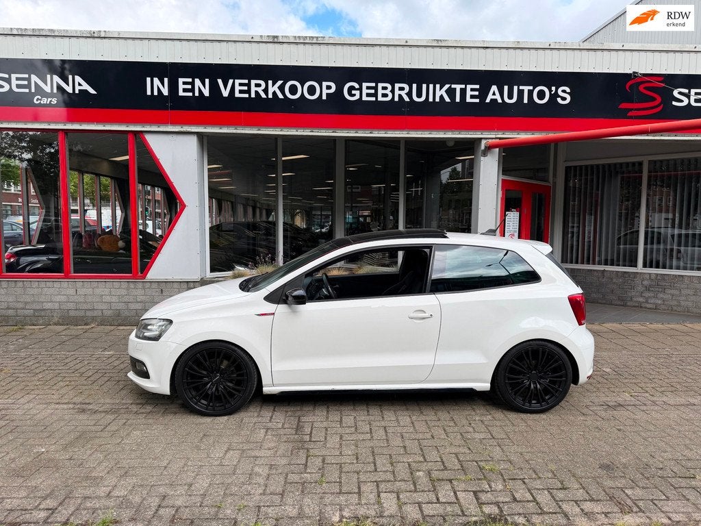 Volkswagen Polo 1.4 TSI GTI DSG - Pano - Carplay - Milltek, Euro 5, 4 cilinders, Wit, Geïmporteerd