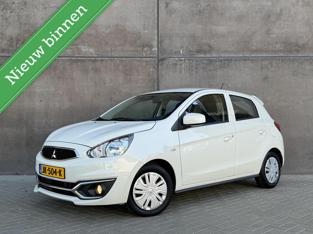 Mitsubishi Space Star 1.0 Cool+ | 1ste eigenaar | Airco | 06, Voorwielaandrijving, Stof, Gebruikt, Wit
