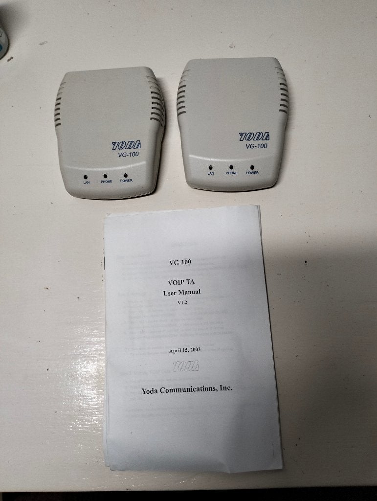 VOIP IP telefoon adapters, Telecommunicatie, Ophalen of Verzenden, Gebruikt, Toebehoren