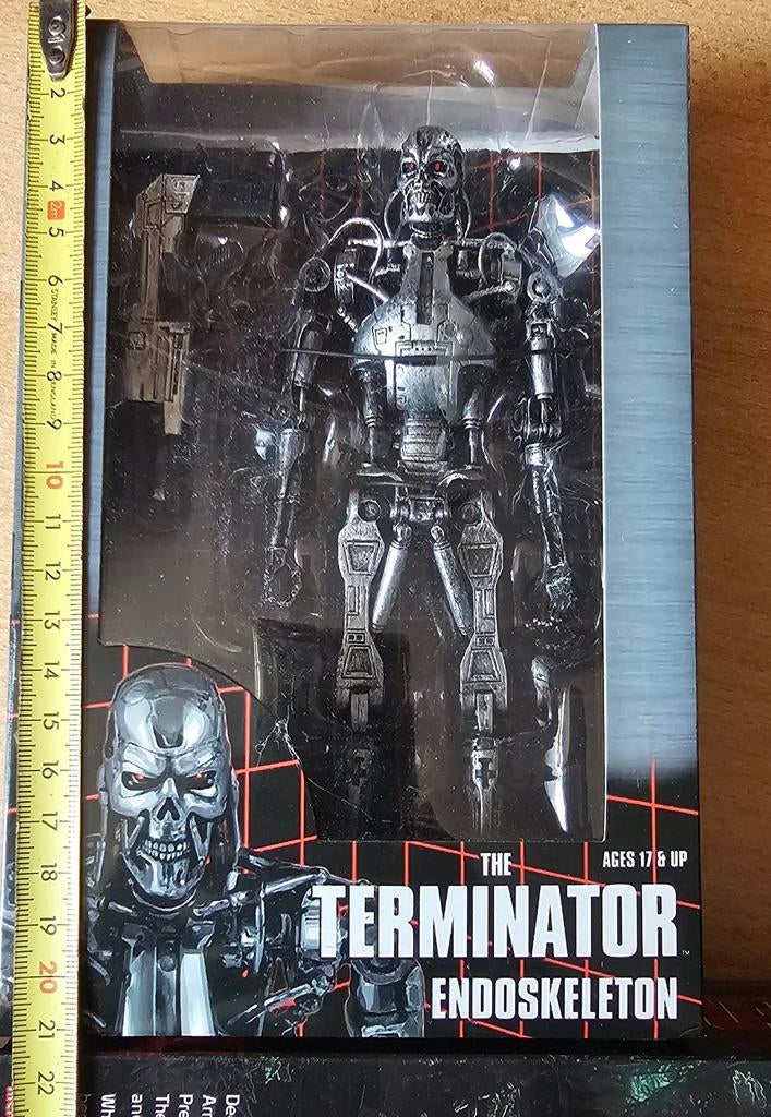 The Terminator Endoskeleton Actiefiguur - Nieuw in doos, Ophalen
