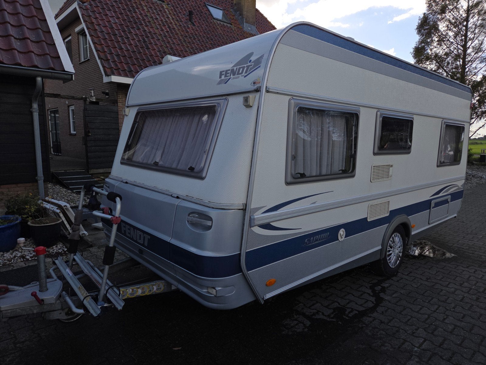 Fendt 470 tf,bj 2004,mover,omnistore luifel, Caravans en Kamperen, Rondzit, Voortentlamp, Tot en met 4, 1000 - 1250 kg