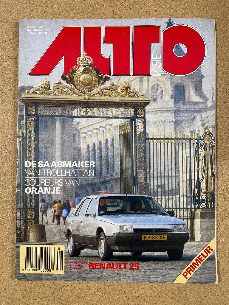 Autovisie 5 1984, Verzenden, Gelezen, Algemeen
