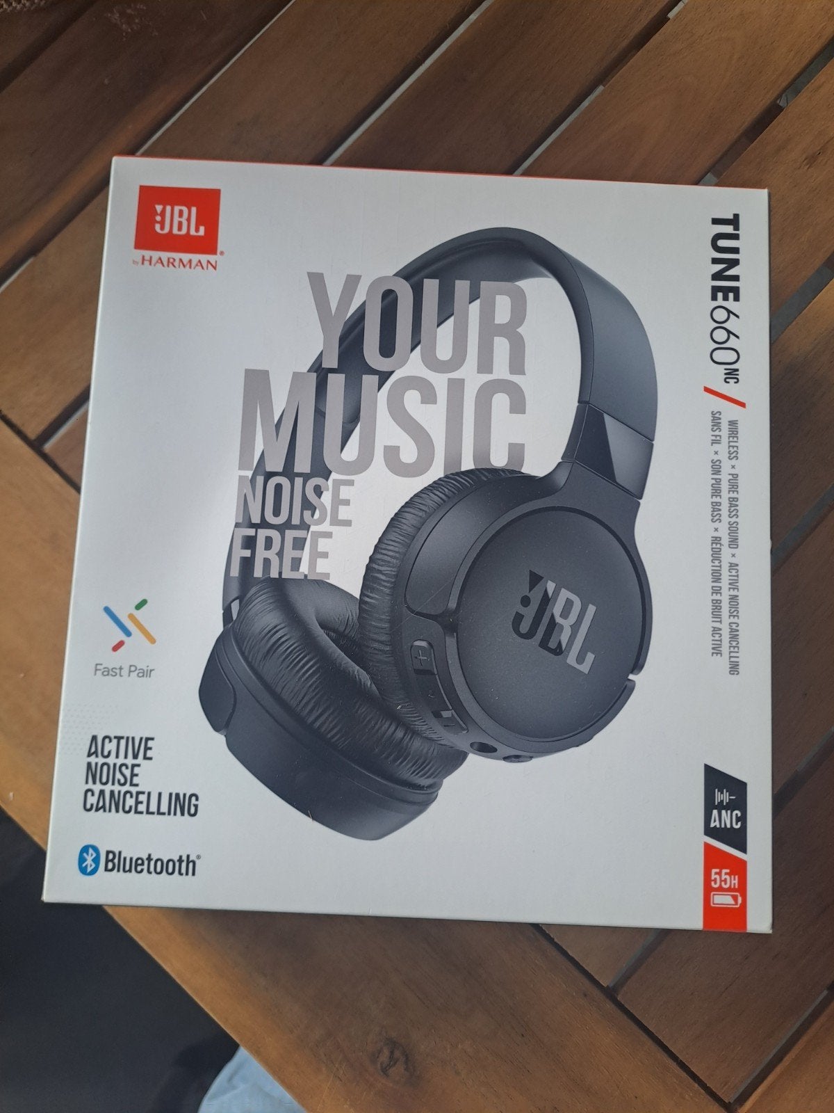 JBL Tune 660NC Draadloze On-Ear Noise Cancell, Ophalen, JBL, On-ear, Draadloos