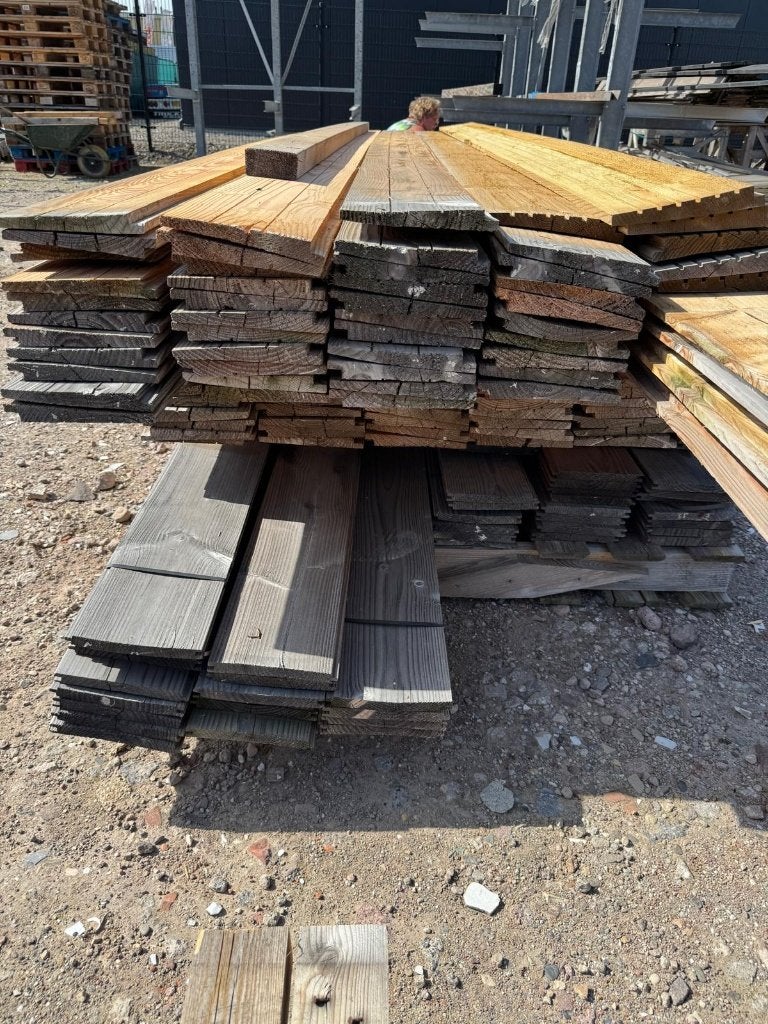 B keus Partij douglas hout, Ophalen, 25 tot 50 mm, Zo goed als nieuw, Plank