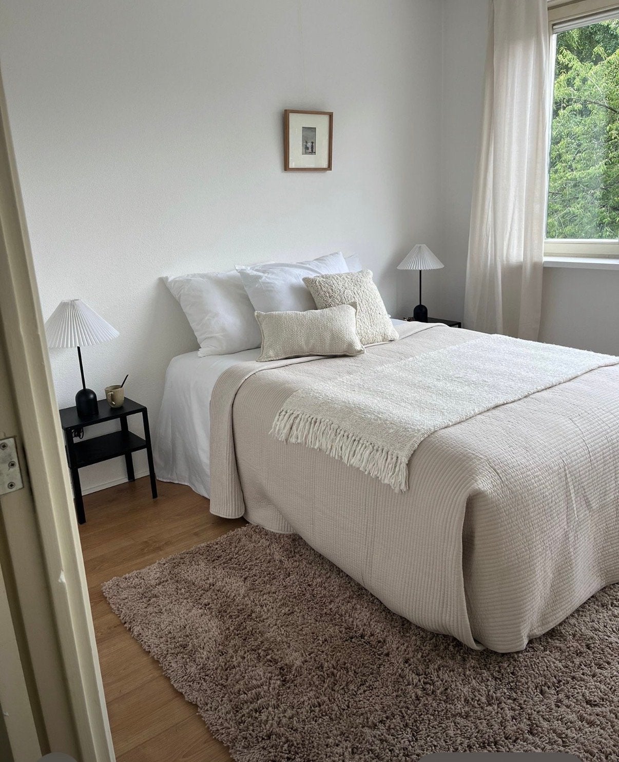 Vloerkleed Nous Living 170x240 cm - Zo goed als nieuw, Ophalen, Bruin, 150 tot 200 cm, 200 cm of meer