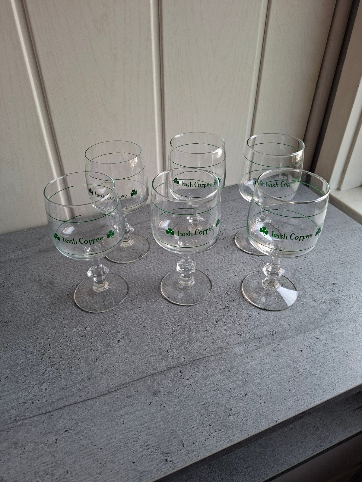 irish coffee glazen 6 x (set 1), Ophalen of Verzenden, Overige typen