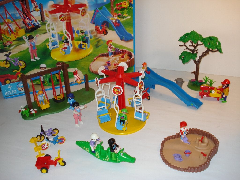 4070  Hele grote speeltuin compleet, Complete set, Ophalen of Verzenden, Zo goed als nieuw, Sports & action