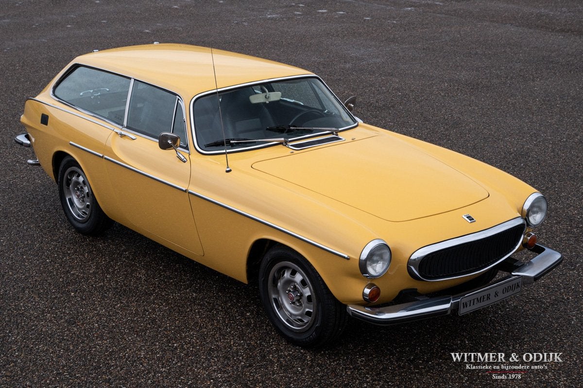 Volvo P1800ES Overdrive EU car, manual, overdrive (bj 1972), Auto's, Lederen bekleding, Dealer onderhouden, Gebruikt, 4 cilinders