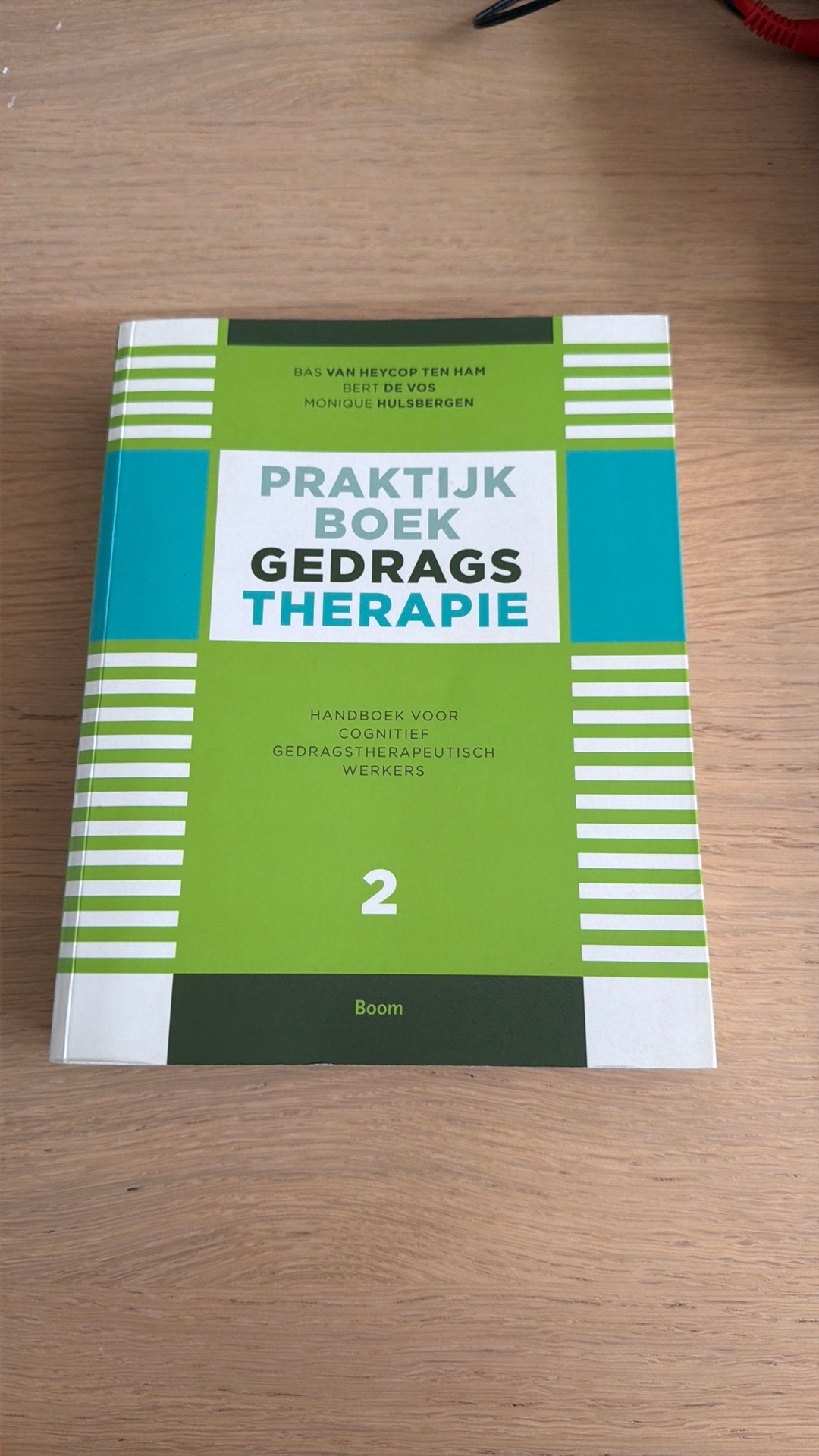 Deel 2 Handboek voor cognitief gedragstherapeutisch werkers, Ophalen of Verzenden, Bas van Heycop ten Ham; Monique Hulsbergen; Bert de Vos