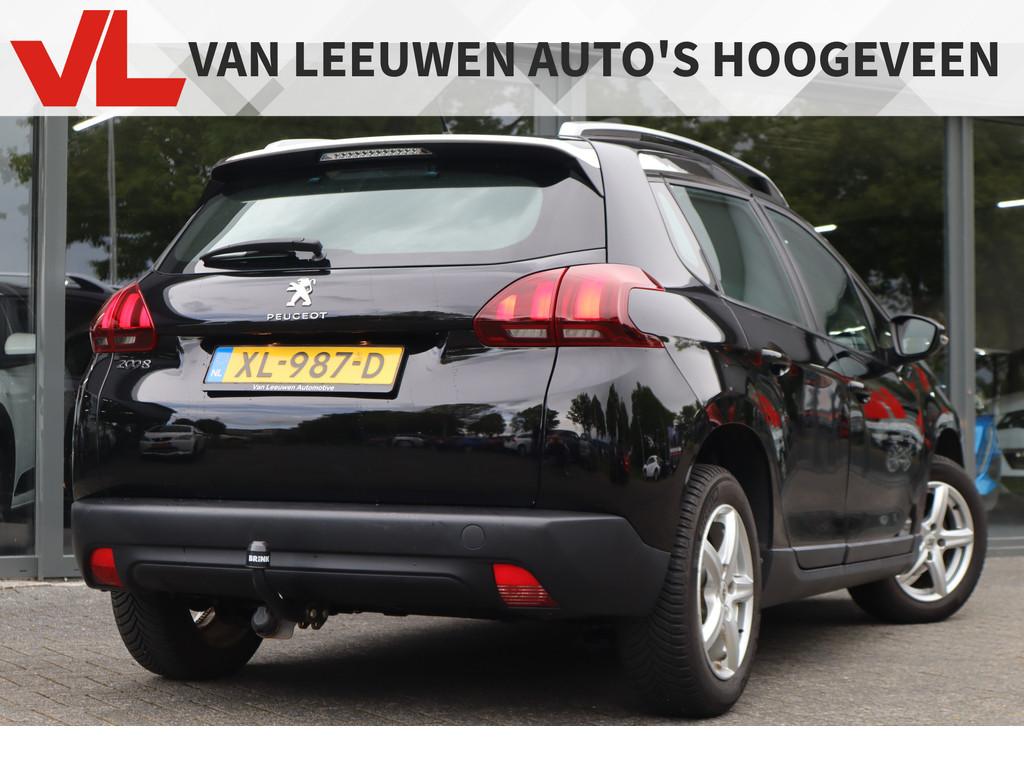 Peugeot 2008 1.2 PureTech Active | RIJKLAAR | NAP | Trekhaak, Auto's, Voorwielaandrijving, 83 pk, Stof, Gebruikt