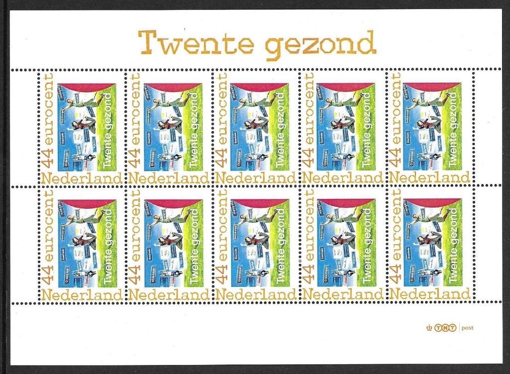 Vel persoonlijke zegels Twente gezond, postfris, Ophalen of Verzenden, Postfris