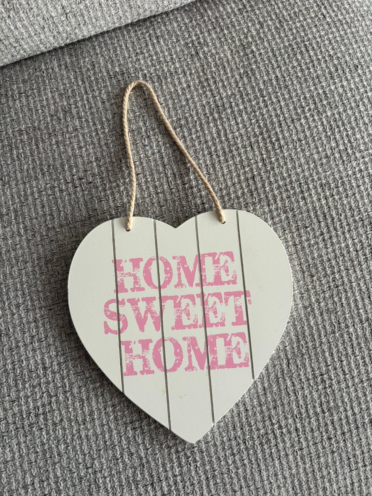 Tekst bordje, Hanger, Ophalen of Verzenden, Zo goed als nieuw, Hout