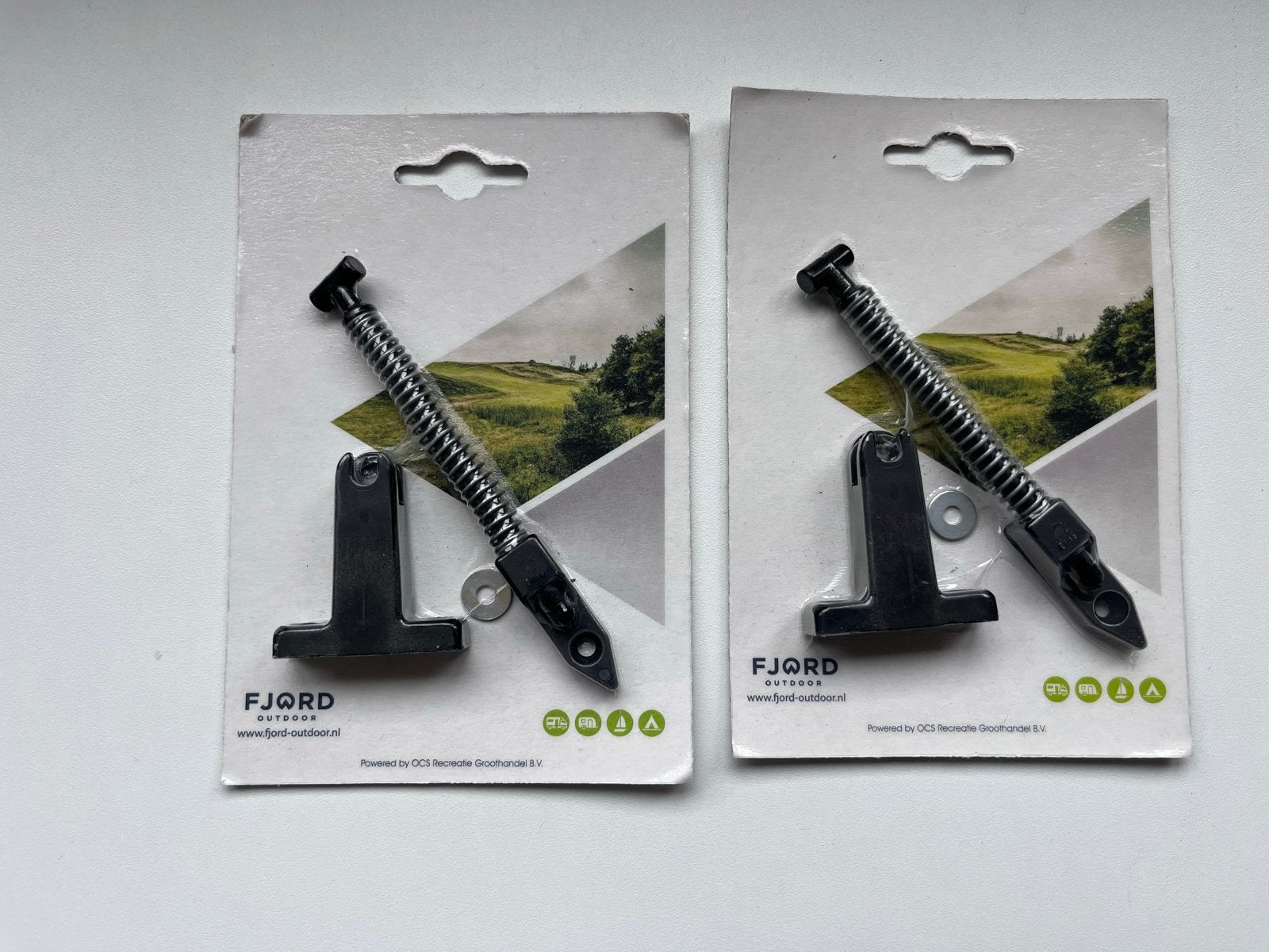2x Fjord Outdoor kastklep uitzetter met veer – nieuw, Ophalen of Verzenden, Nieuw