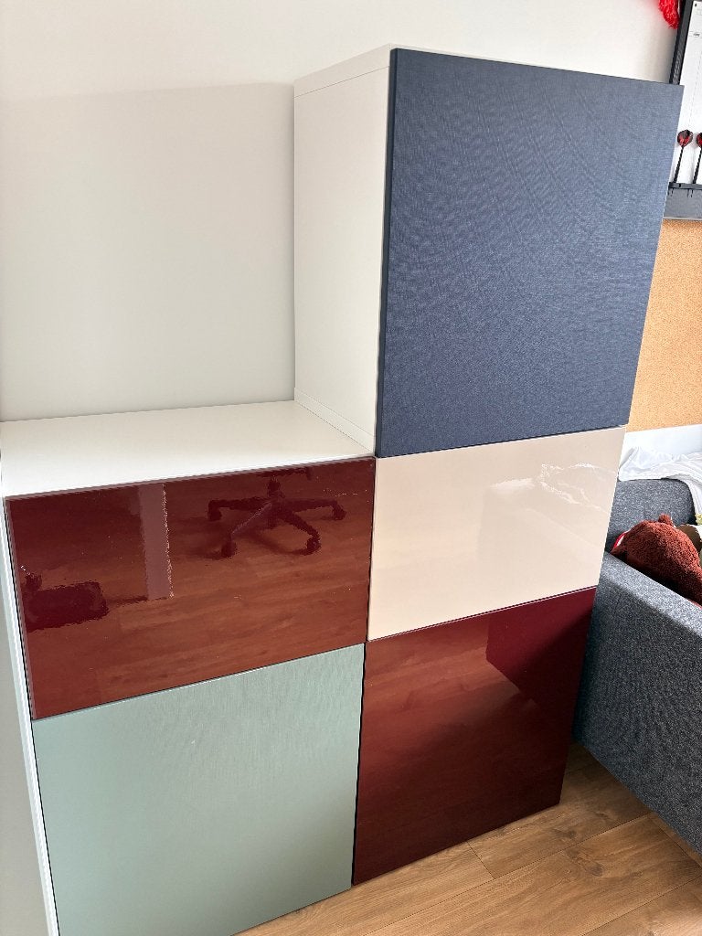 Handige en ruime opbergkast - IKEA BESTÅ kastcombinatie, Ophalen, 50 tot 100 cm, Minder dan 100 cm, Modern