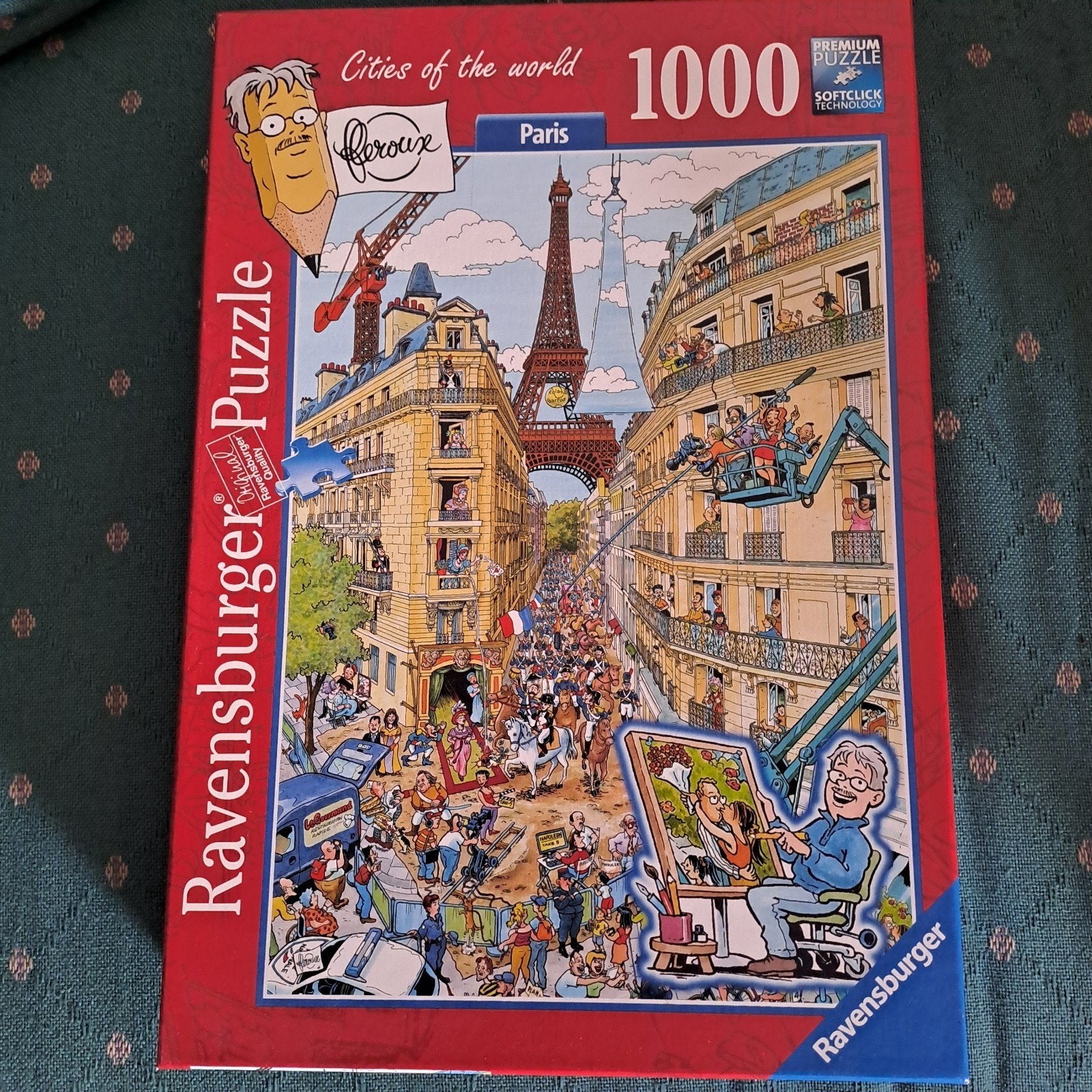 Puzzel Parijs - Ravensburger, Ophalen of Verzenden, 500 t/m 1500 stukjes, Zo goed als nieuw