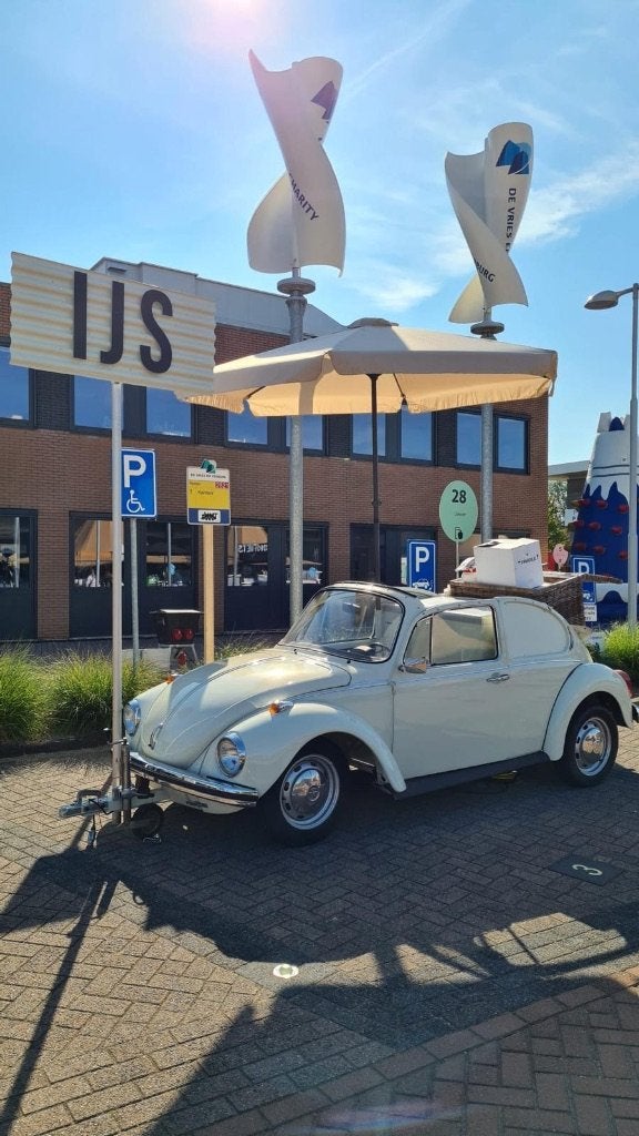 Mini Foodtruck VW Kever (ijskar), Ophalen