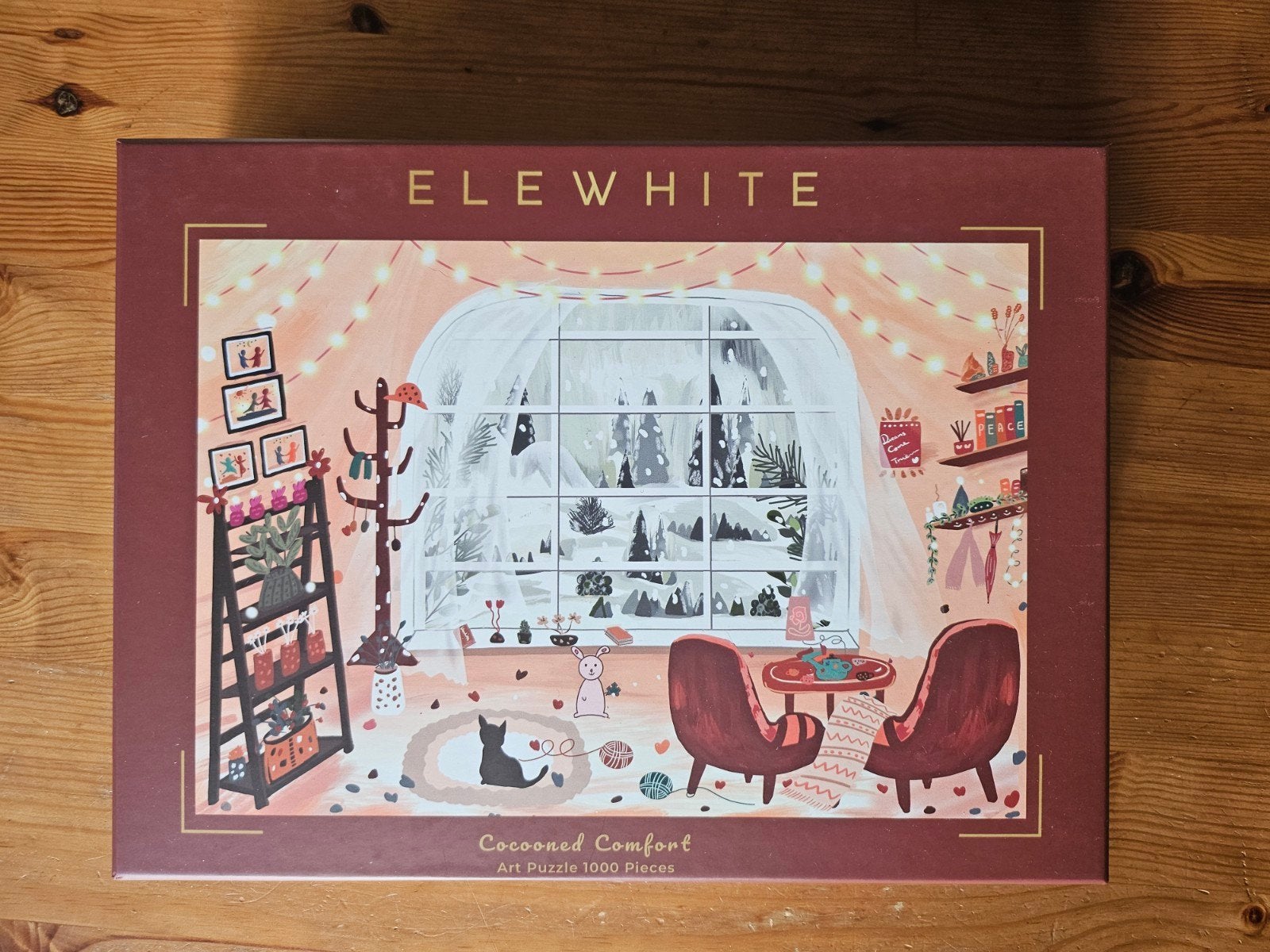 Puzzel Elewhite, Ophalen of Verzenden, 500 t/m 1500 stukjes, Zo goed als nieuw