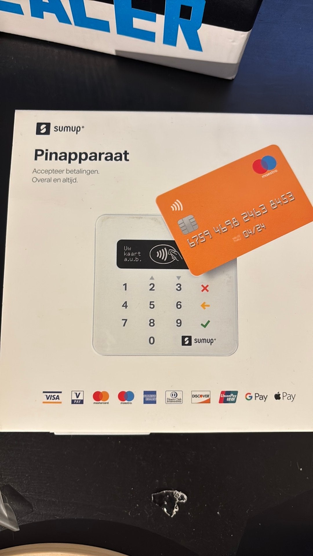 Pinapparaat nieuw, Ophalen, Overige typen