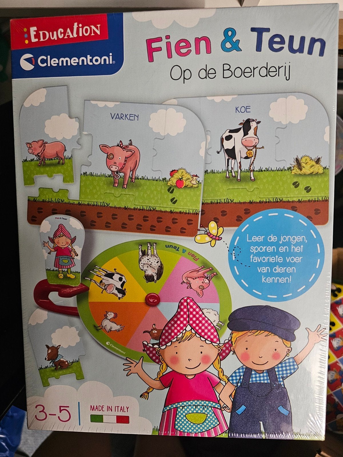 Fien en teun op de boerderij, Ophalen of Verzenden, Nieuw, Puzzelen