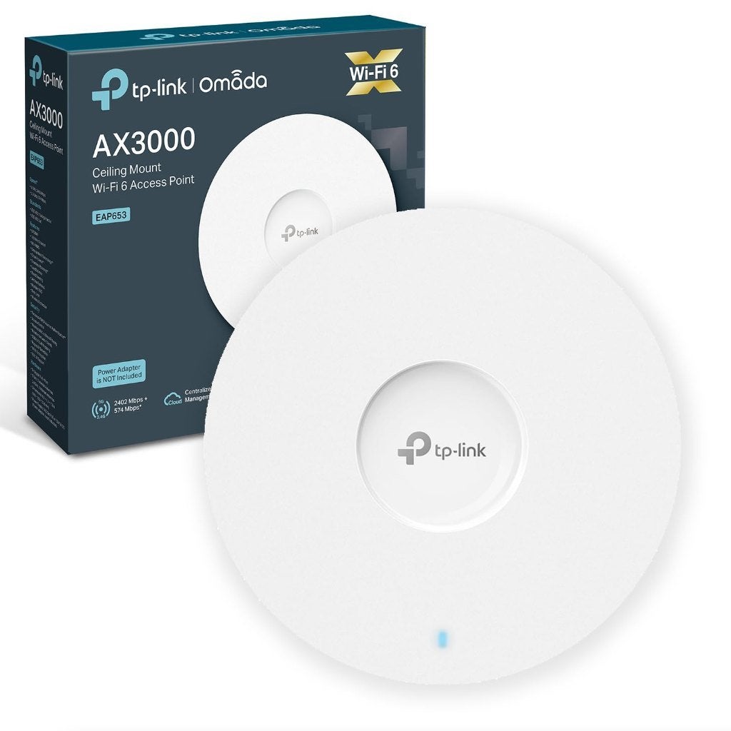 TP-Link Omada EAP653 acces point - GLOEDNIEUW, Computers en Software, Accesspoints, Ophalen of Verzenden, Nieuw, Tp link