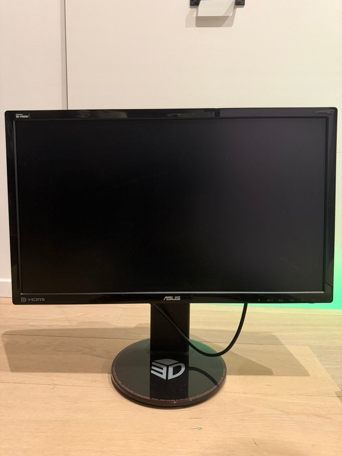Game monitor ASUS VG248QE, HDMI, 101 t/m 150 Hz, In hoogte verstelbaar, Full HD