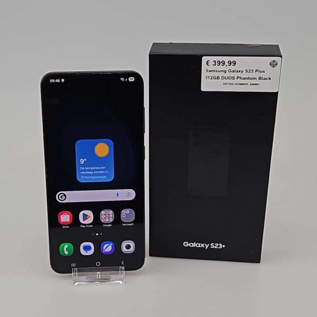 Samsung Galaxy S23 Plus 512GB DUOS Phantom Black, Telecommunicatie, Mobiele telefoons | Samsung, Gebruikt