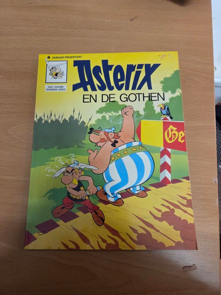 Asterix en de Gothen stripboek, Boeken, Eén stripboek, Verzenden, Gelezen, Goscinny & Uderzo
