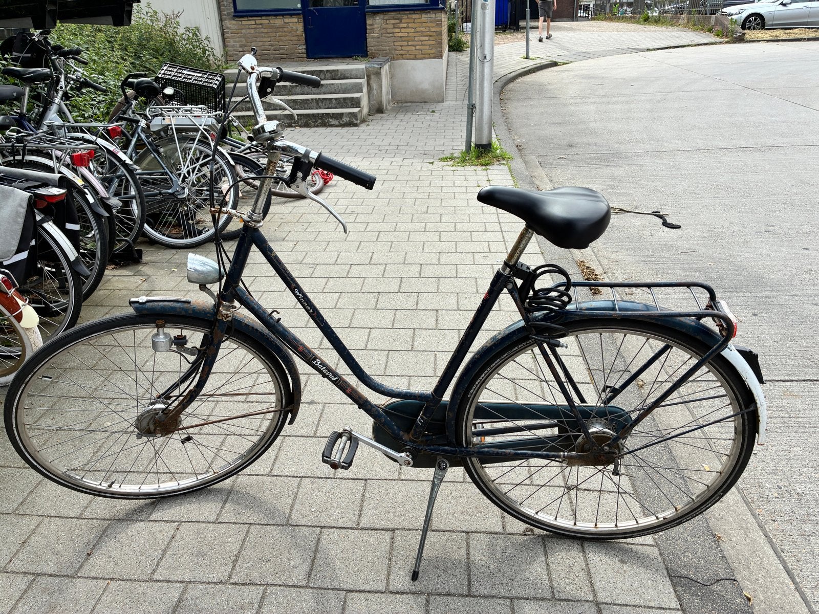 Oude Batavus stadsfiets - fietst nog top, opknapper, Fietsen en Brommers, Ophalen, Gebruikt, Overige merken, Versnellingen