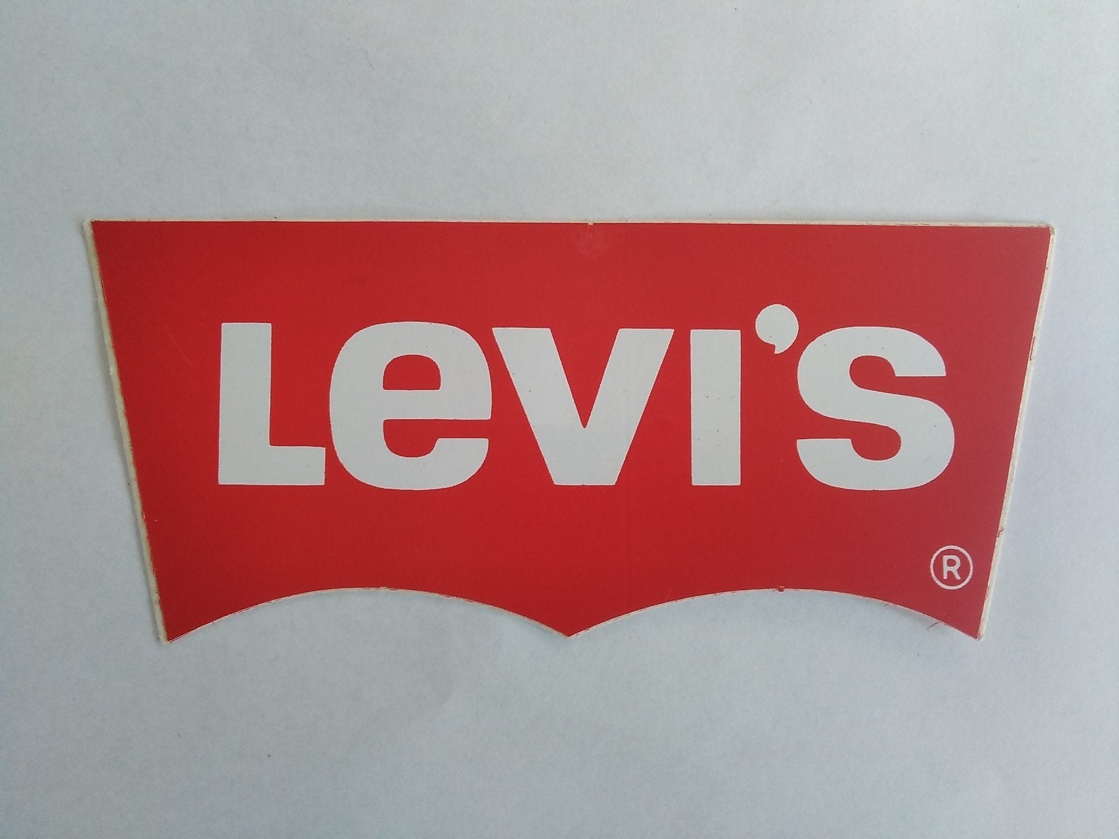 Sticker Levi's, Verzenden, Zo goed als nieuw, Bedrijf of Vereniging