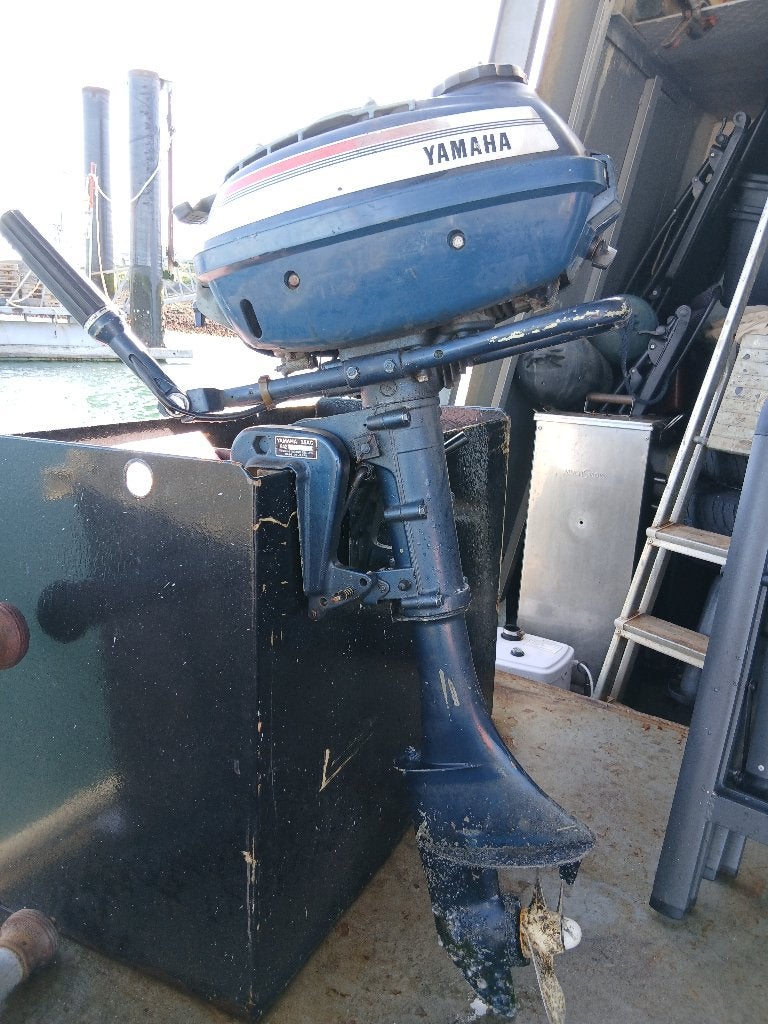 Yamaha 3.5 pk, Watersport en Boten, Ophalen, Gebruikt, Motor en Techniek, Zeilboot of Motorboot