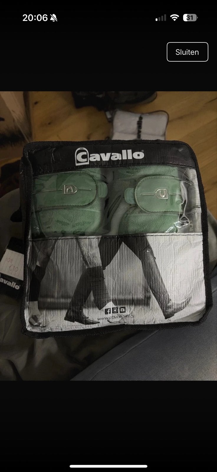 Tas met bandages (8 paar), Ophalen of Verzenden, Nieuw