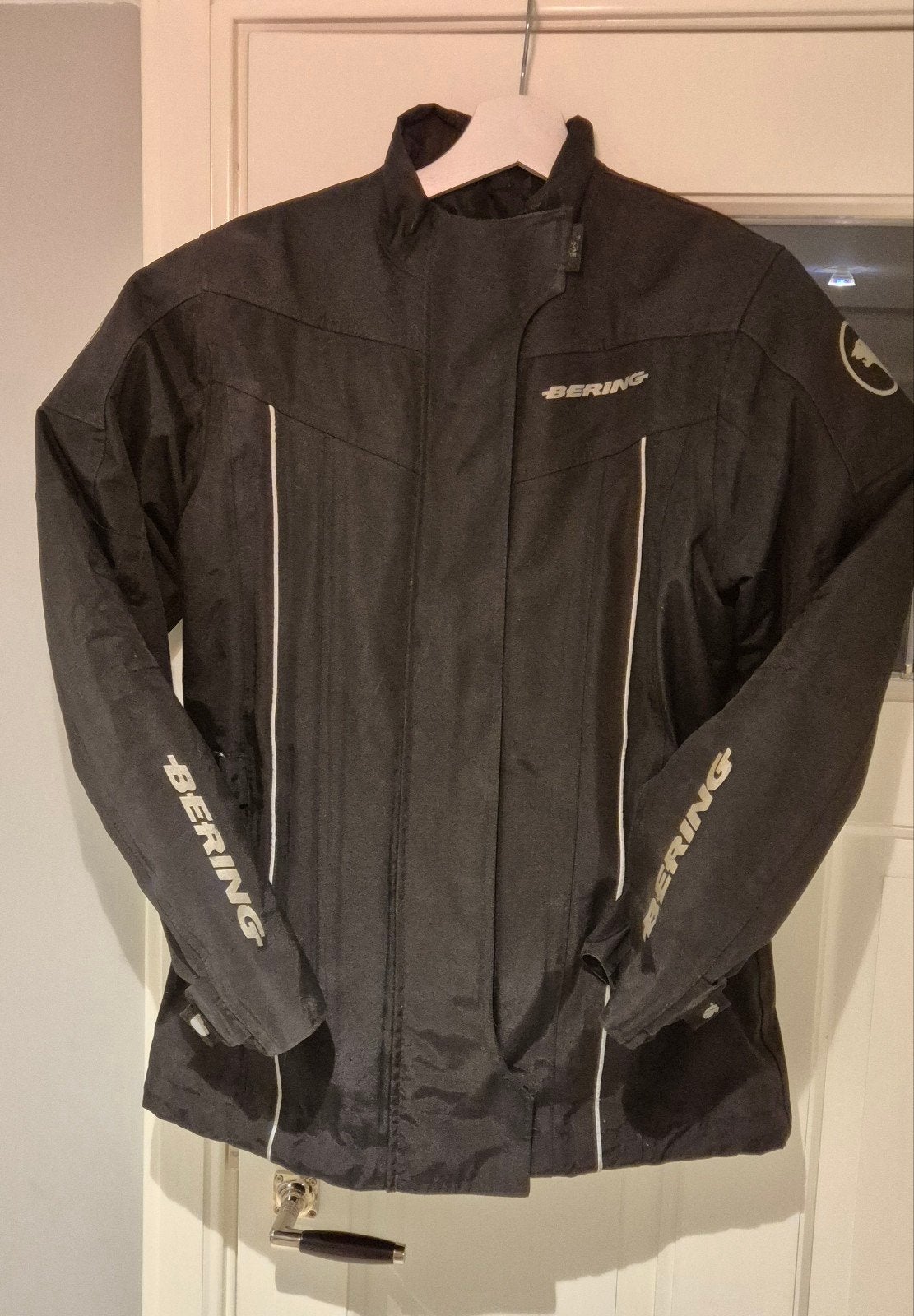 Bering motorjas dames, maat T2, zwart, Motoren, Jas | textiel, Ophalen of Verzenden, Bering, Dames