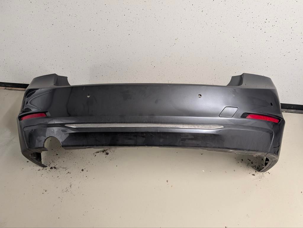 BMW F30 Achterbumper Grijs B39 mineral Grau luxury  3 Serie, Gebruikt, Ophalen of Verzenden, Achter, Bumper