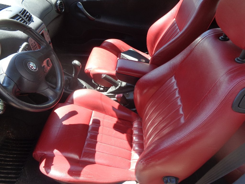 Rood lederen interieur Alfa Romeo 147, Auto-onderdelen, Interieur en Bekleding, Ophalen, Gebruikt, Alfa Romeo