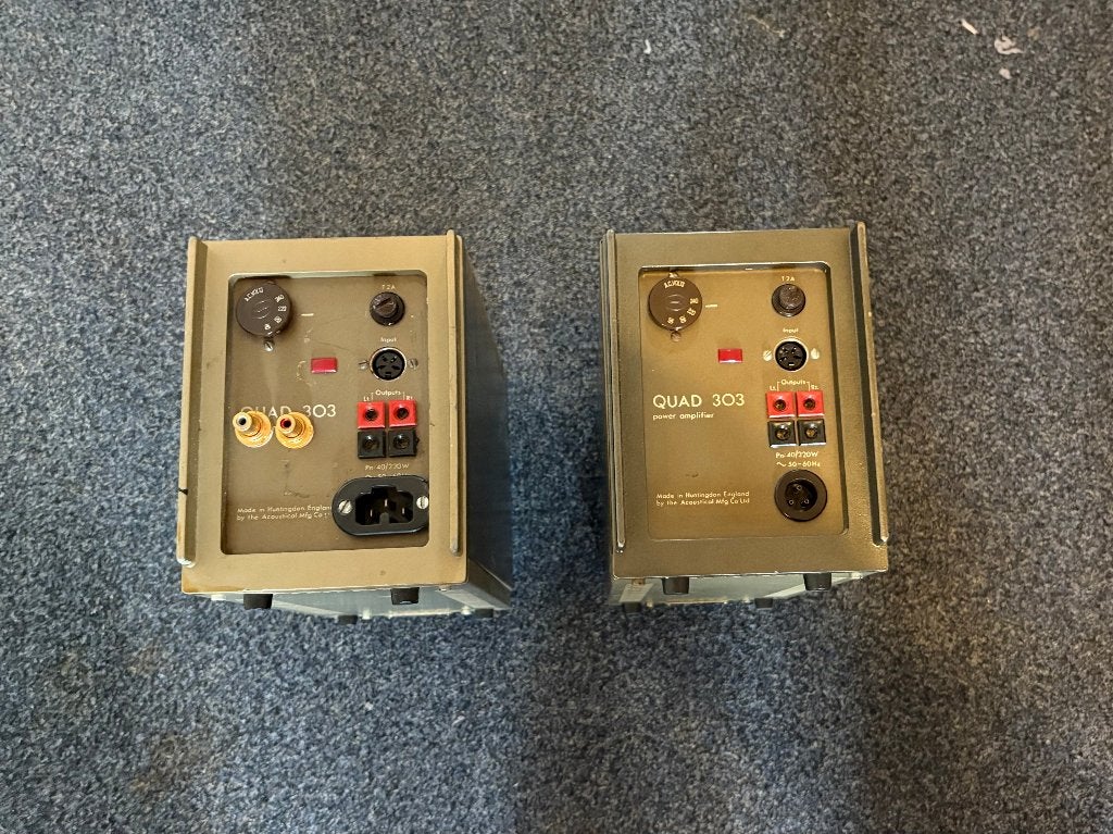 Quad 303 Eindversterker,s, Overige merken, Gebruikt, Ophalen of Verzenden, 60 tot 120 watt
