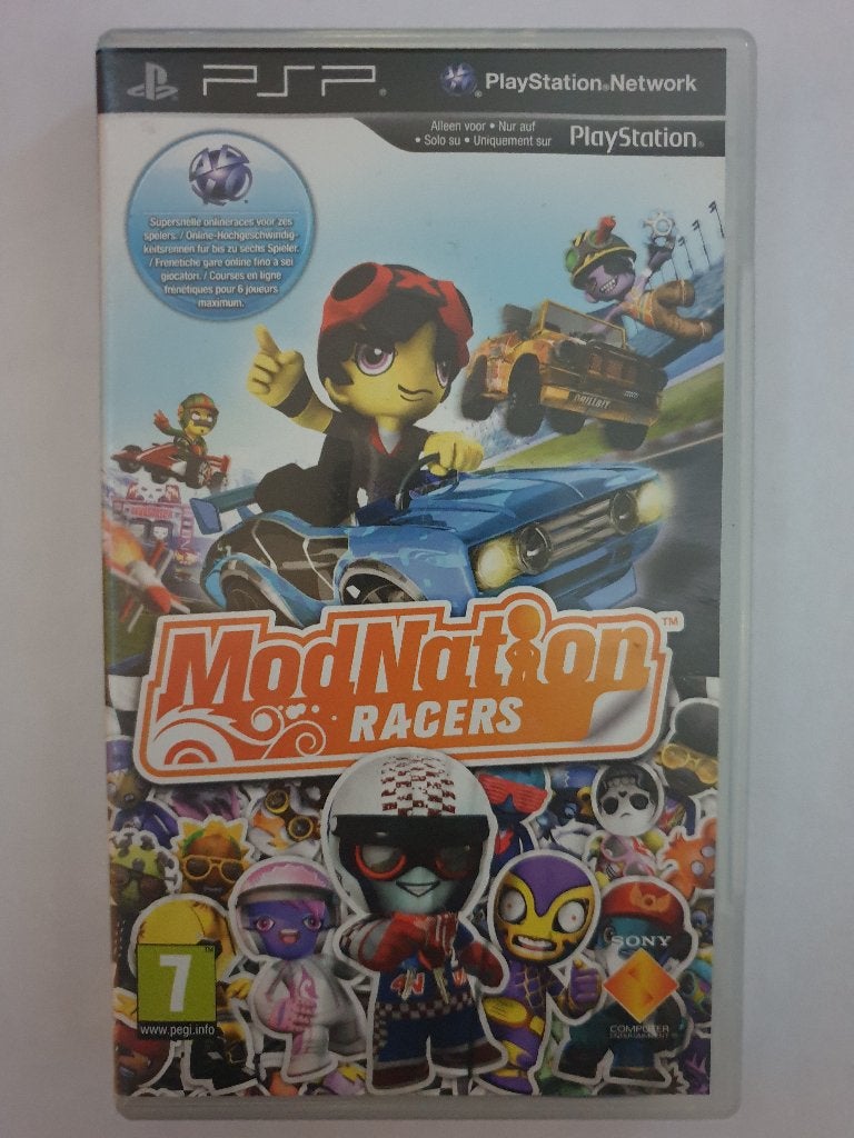 MODNATION racers, Spelcomputers en Games, Games | Sony PlayStation Portable, Gebruikt, 1 speler, Racen en Vliegen, Ophalen of Verzenden