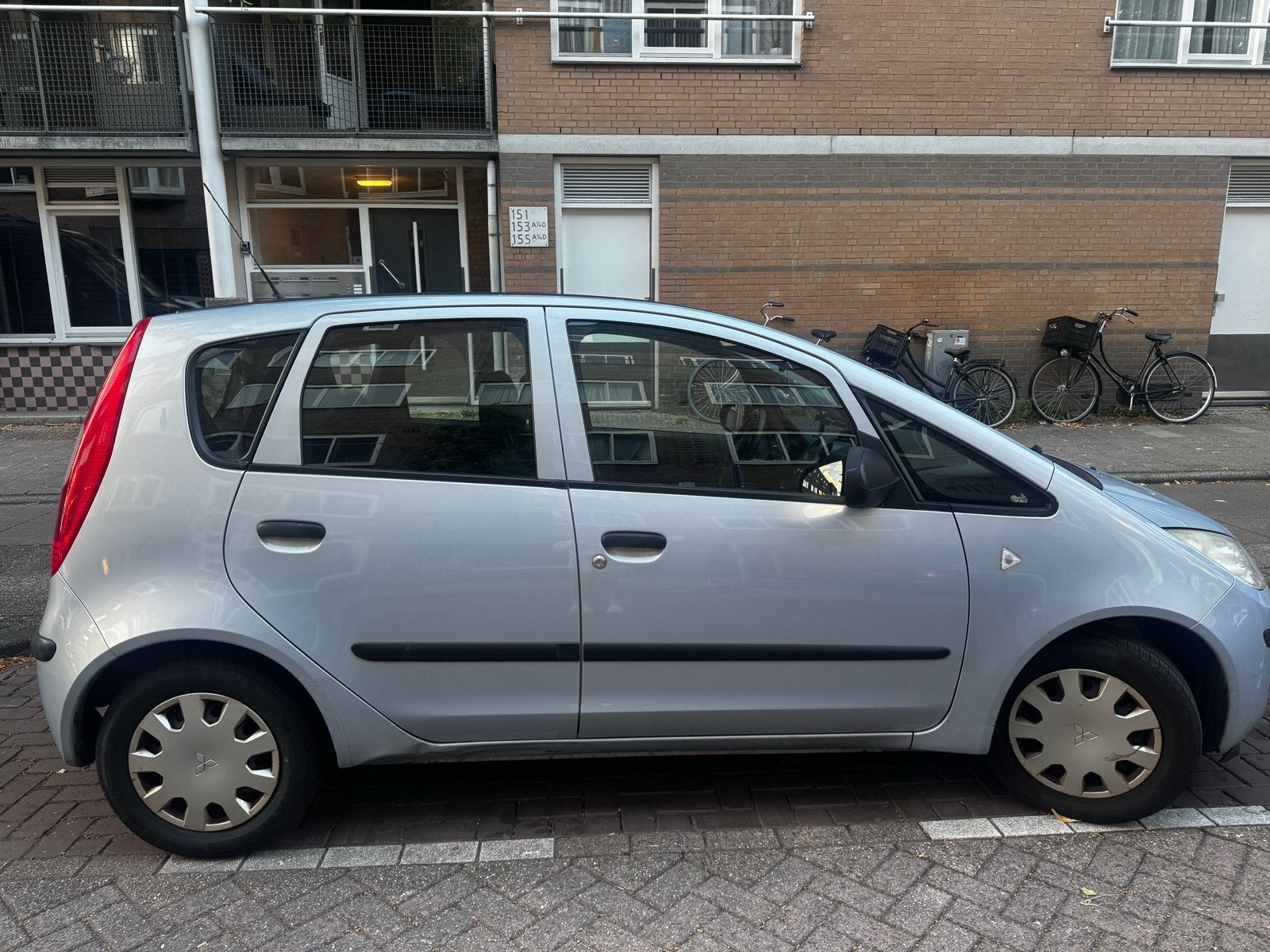 Mitsubishi Colt 1.3 CZ5 2008 Blauw, Auto's, 31 €/maand, Blauw, Colt, Origineel Nederlands