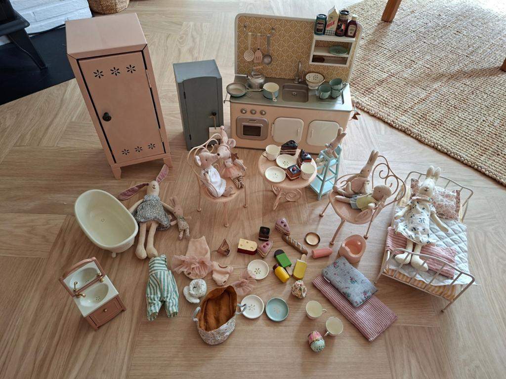 Maileg verzameling, Verzamelen, Poppenhuizen en Toebehoren, Ophalen, Zo goed als nieuw, Poppenhuis