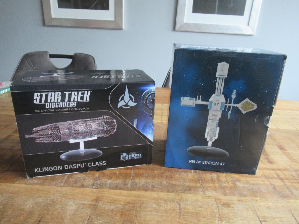 Eaglemoss Star Trek Relay Station 47 Discovery Klingon Daspu, Ophalen of Verzenden, Nieuw, Film, Overige typen