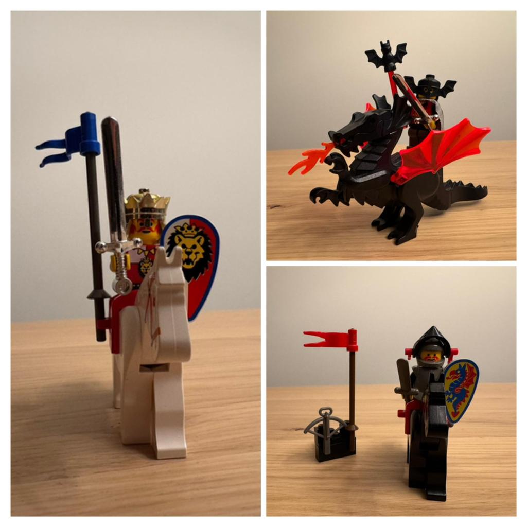 Lot van 8 LEGO Castle-sets (vintage jaren 80 en 90), Lego, Ophalen of Verzenden, Zo goed als nieuw, Castle