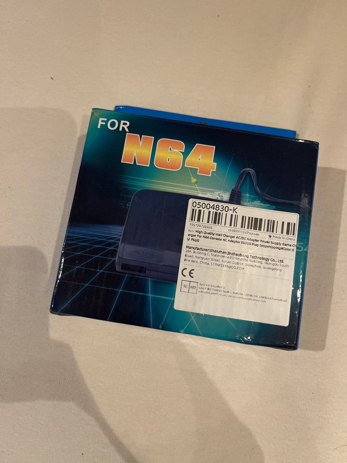 Nieuwe N64 Voeding Adapter - Compatibel met Nintendo 64, Ophalen of Verzenden, Nieuw, Nintendo 64, Oplader of Kabel