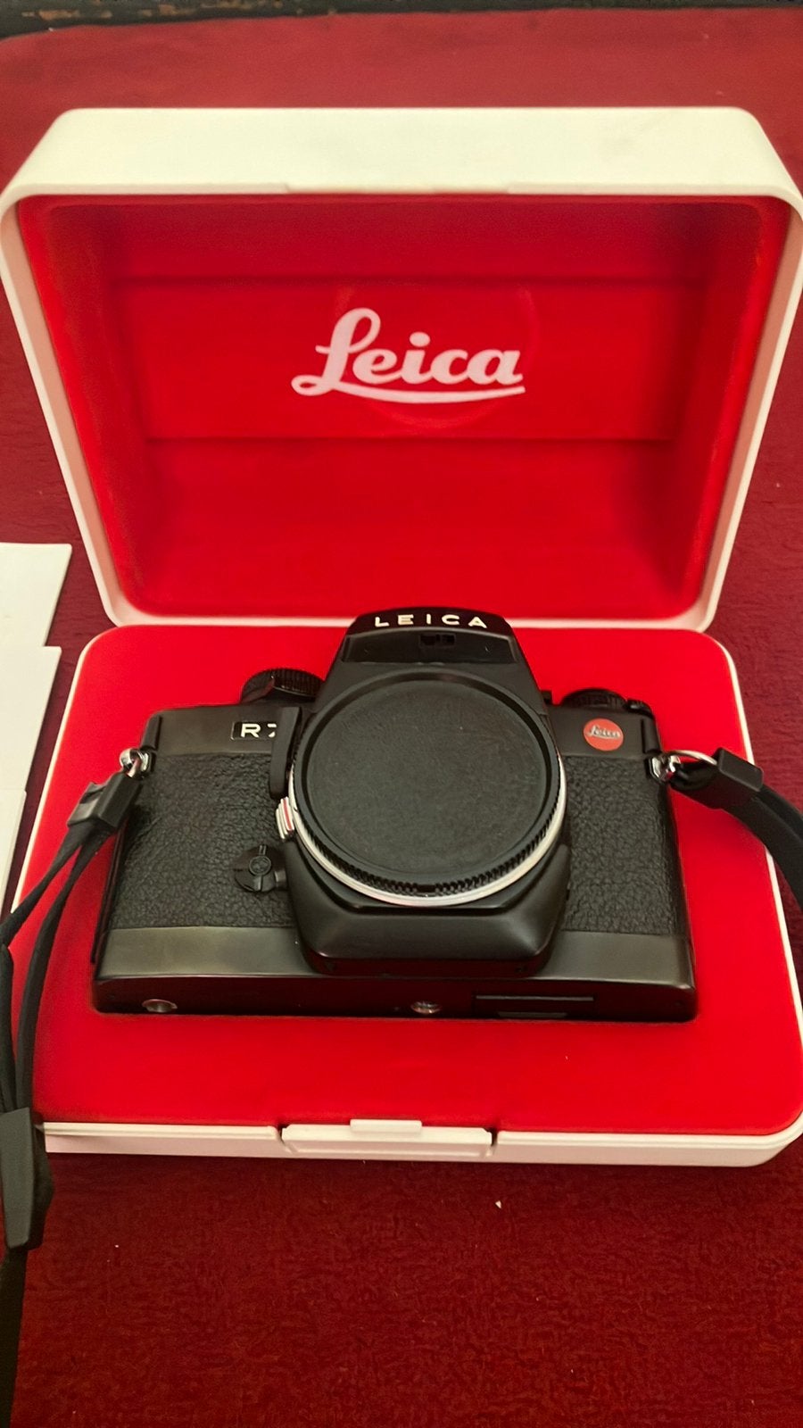 Leica R7 - Kompleet, Audio, Tv en Foto, Fotocamera's Analoog, Ophalen, Zo goed als nieuw, Compact, Leica