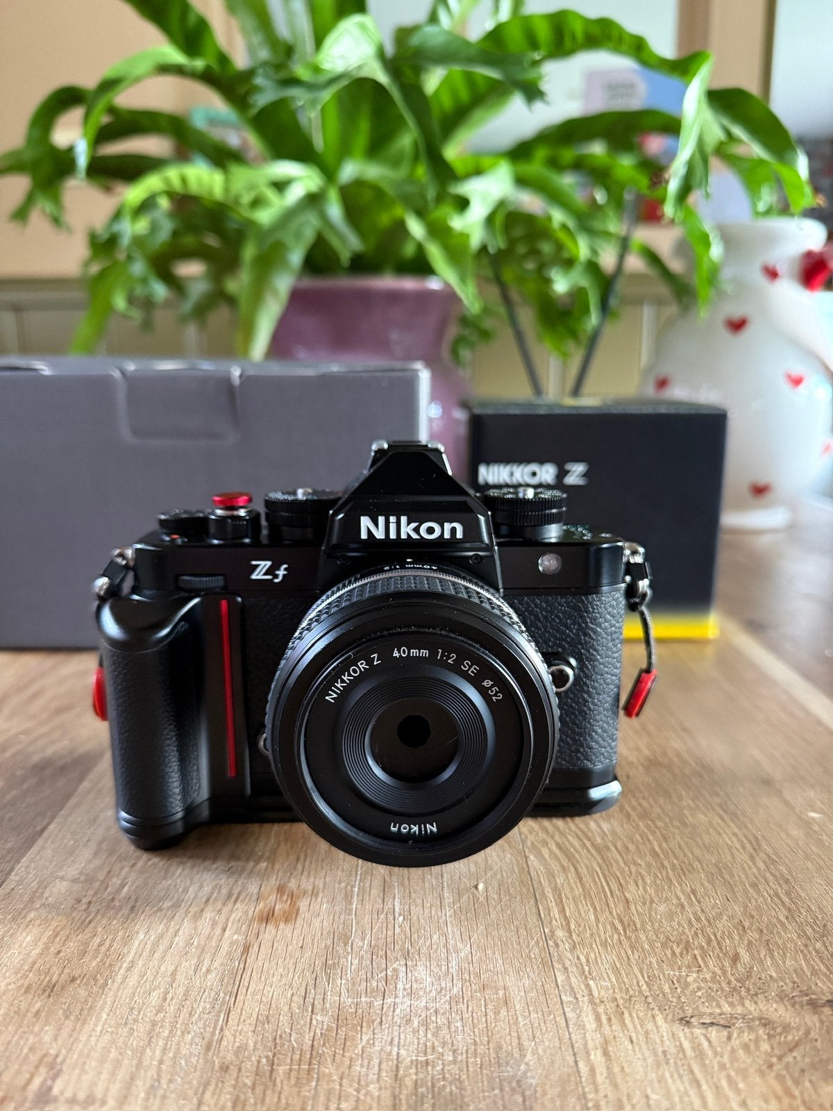 Nikon Zf met Nikon 40mm f2, Audio, Tv en Foto, Fotocamera's Digitaal, Ophalen of Verzenden, Zo goed als nieuw, Nikon, Geen optische zoom
