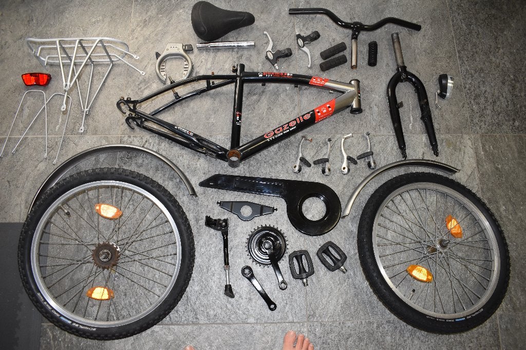 kinderfiets GAZELLE 20 inch met beurt als nieuw, Ophalen, 20 inch of meer, Velgrem, Zo goed als nieuw