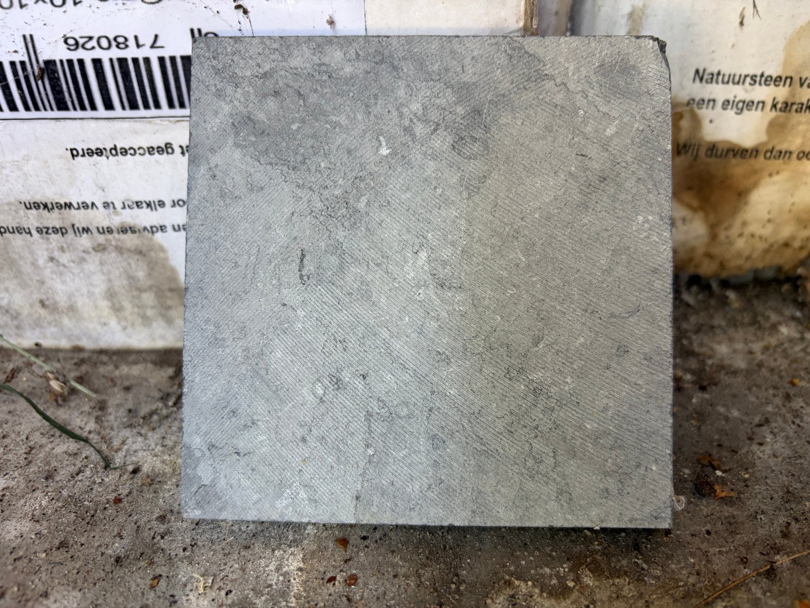 Hardsteen Grijze Tegels 10x10 cm - Steenbok, Ophalen, Hardsteen, Nieuw, Minder dan 20 cm