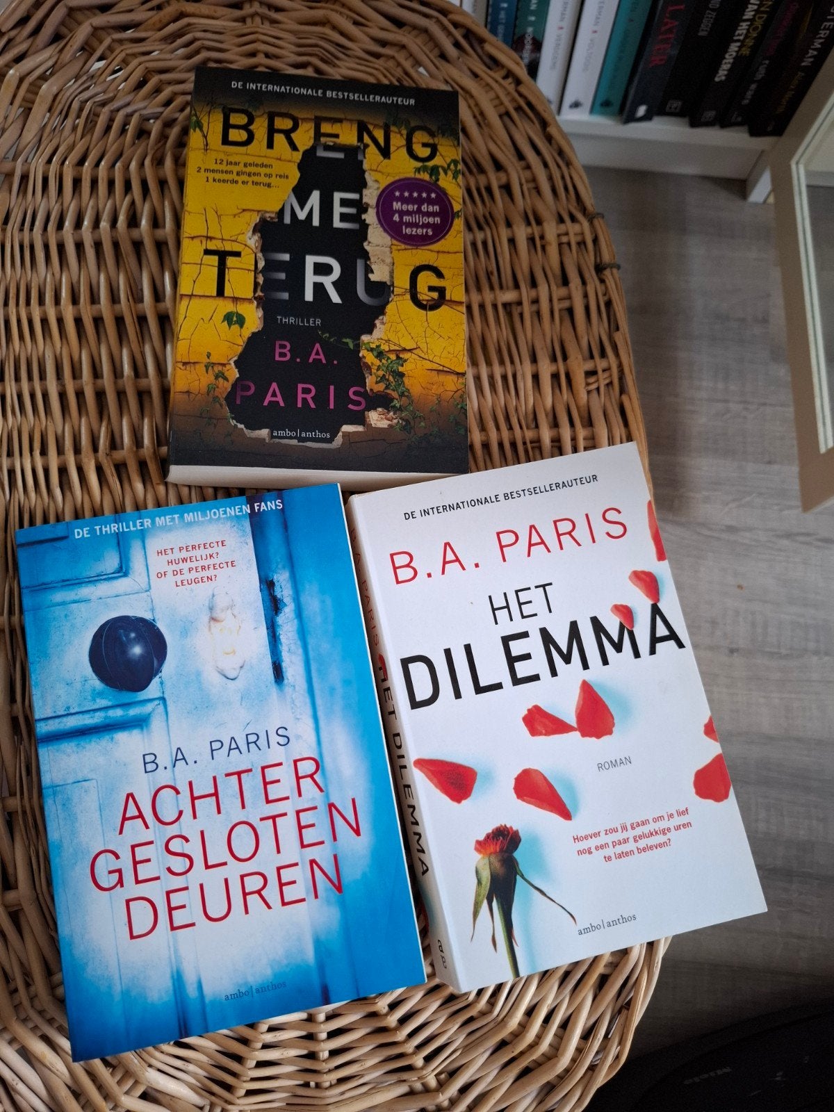 B.A Paris boeken, Ophalen of Verzenden, Gelezen
